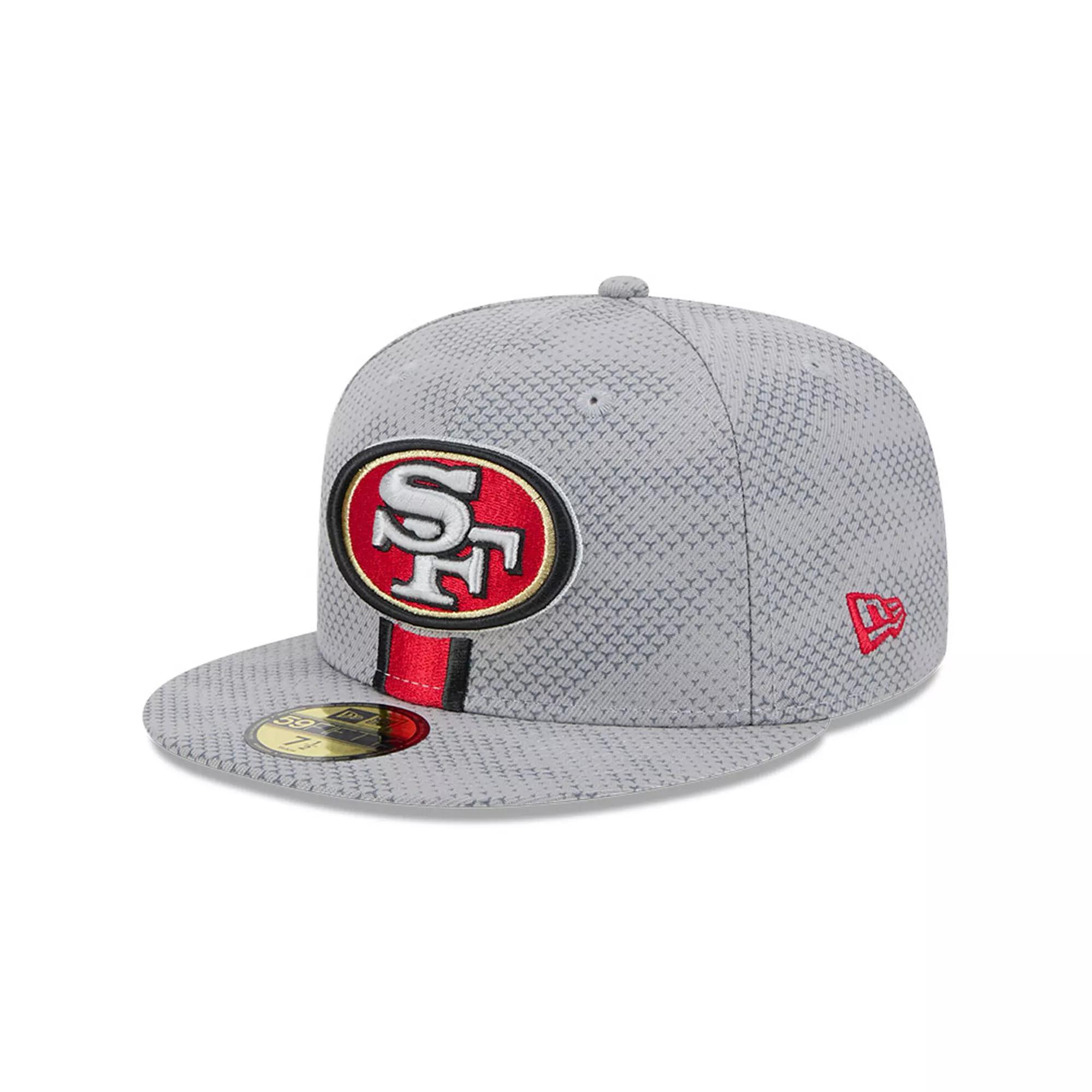 Men's New Era Gray San Francisco 49ers 2024 Sideline 59FIFTY Fitted Hat,  Product Image