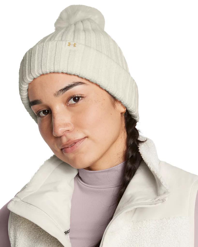 Women's UA Halftime Pom Beanie Product Image