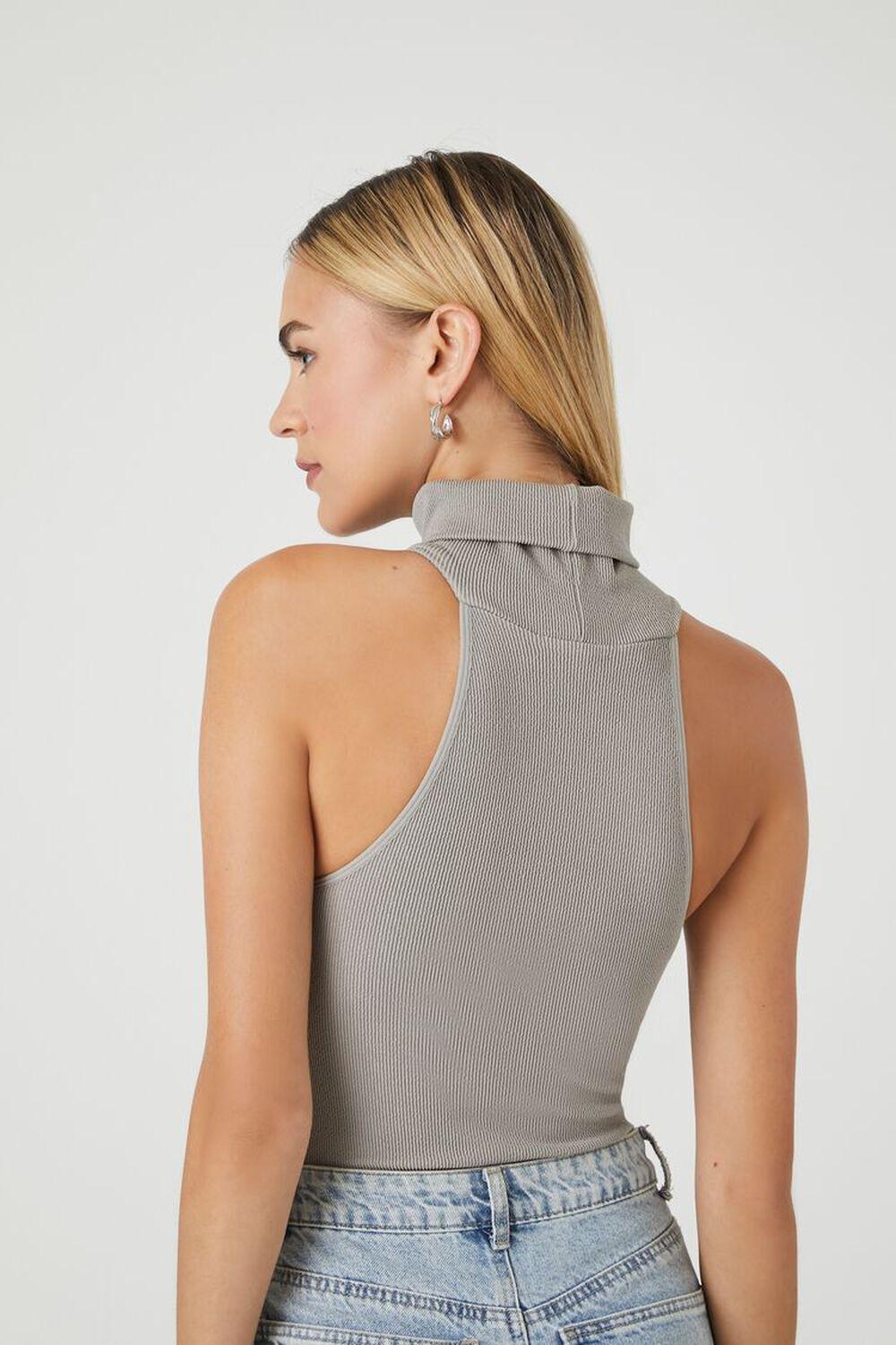 Seamless Turtleneck Bodysuit | Forever 21 Product Image