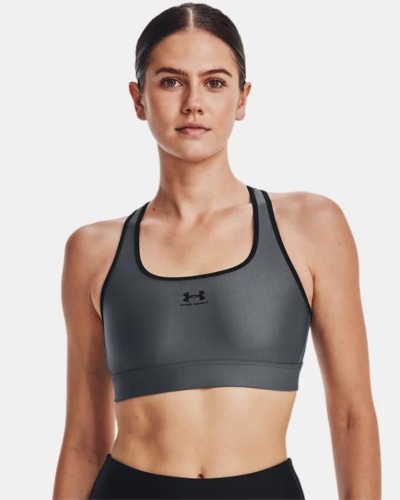 Women's HeatGear® Mid Padless Sports Bra Product Image