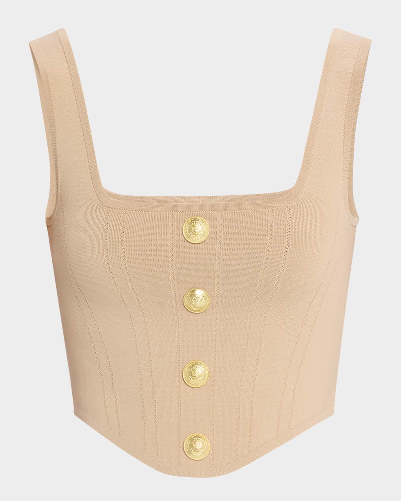 Saga Square-Neck Corset Top Product Image