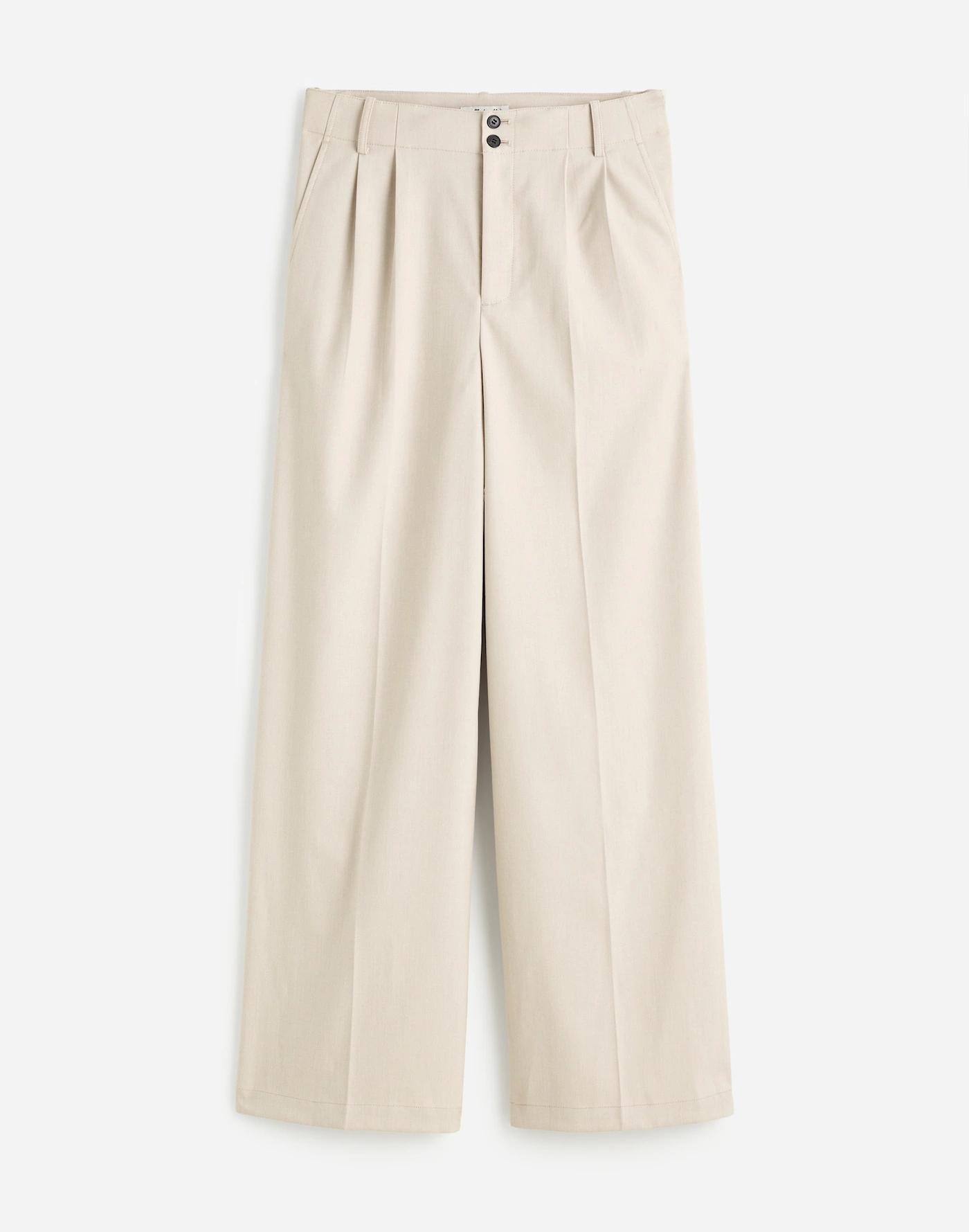 The Tall Harlow Wide-Leg Trouser in Brushed Twill Product Image