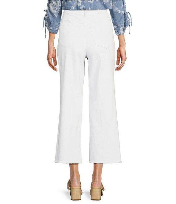 NYDJ Coco Stretch Denim Relaxed Wide Leg Cropped Jeans Product Image