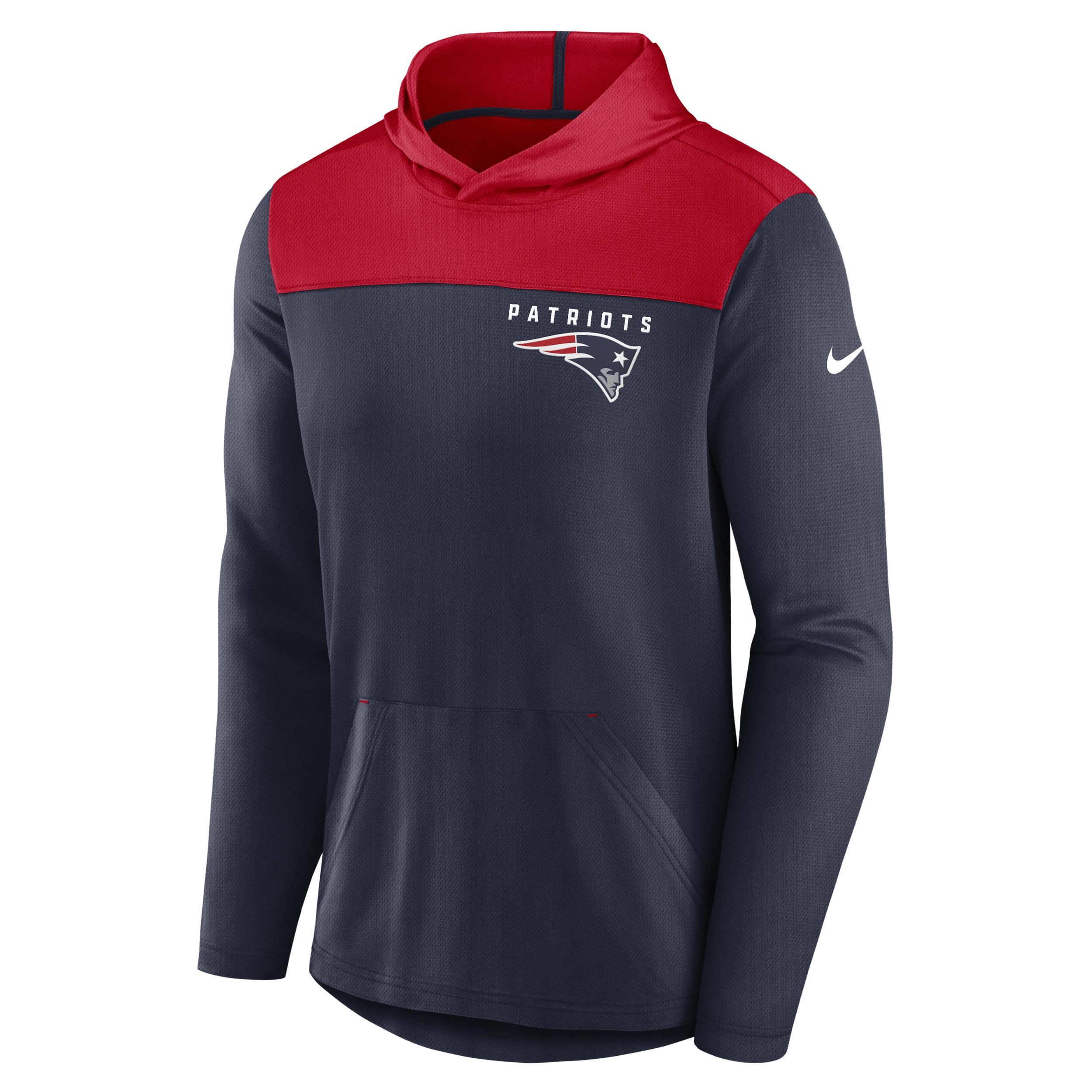 Men's Nike Navy New England Patriots Fan Gear Pullover Hoodie, Size: XL, Blue Product Image