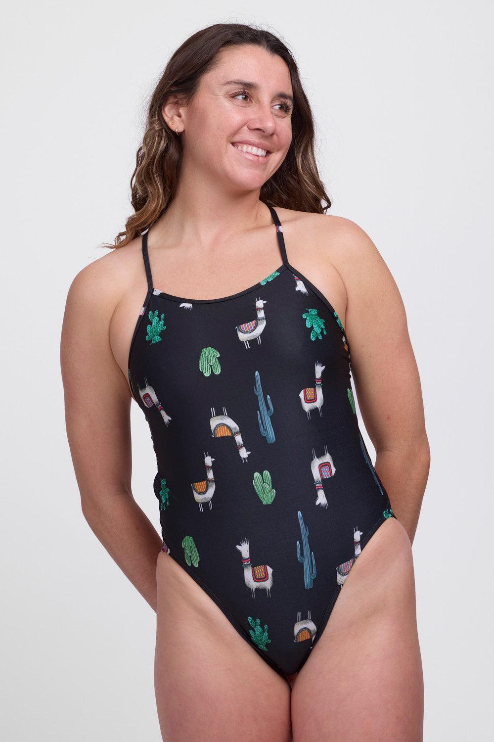 Julian One Piece Swimsuit - Llamarama Female Product Image