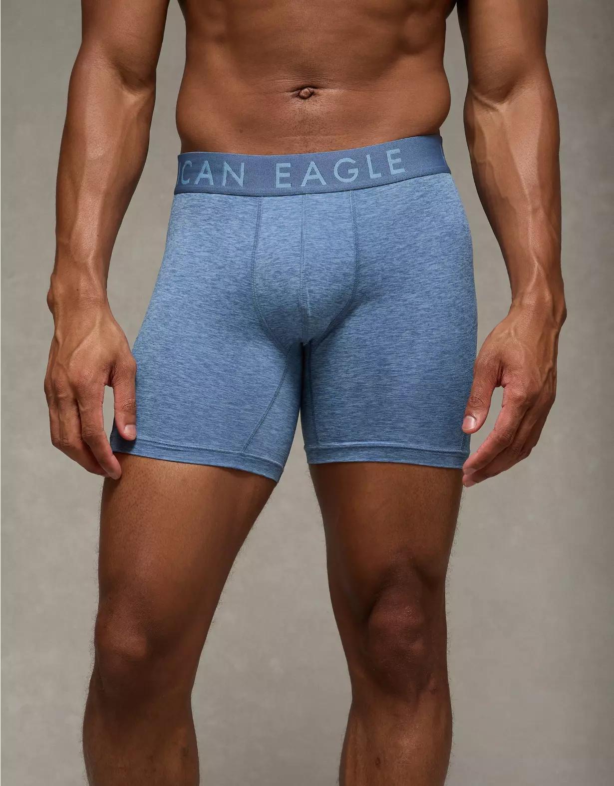 AEO Men's Space Dye 6" Flex Boxer Brief Product Image