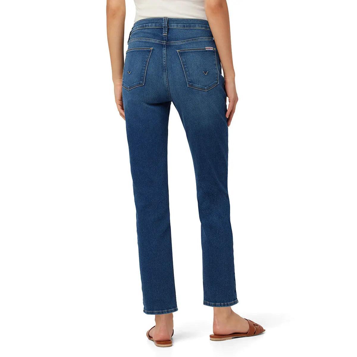 Hudson Women's Blair High Rise Straight Crop Jeans Product Image