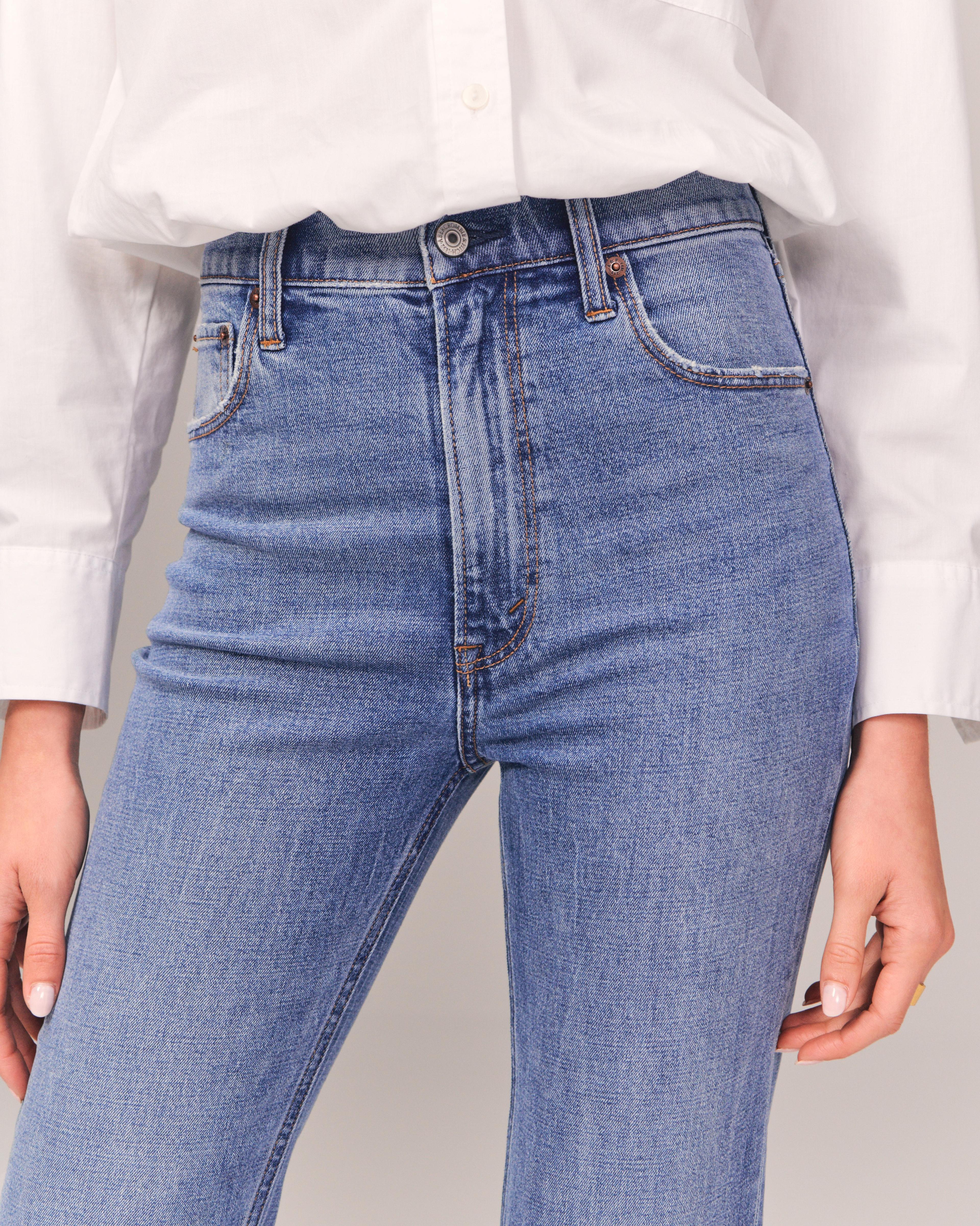 Ultra High Rise Ankle Straight Jean Product Image