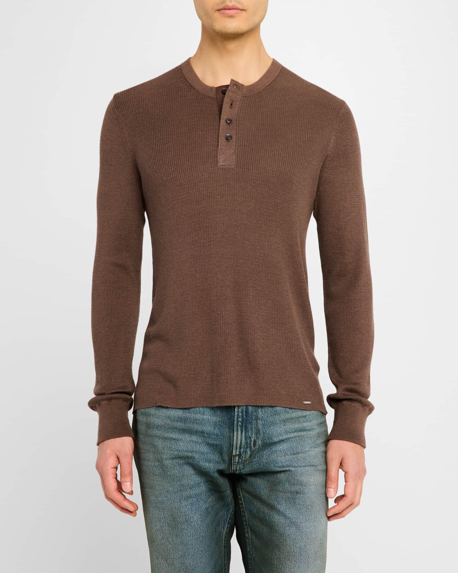 Men's Hezekiah Classic Henley Shirt Product Image