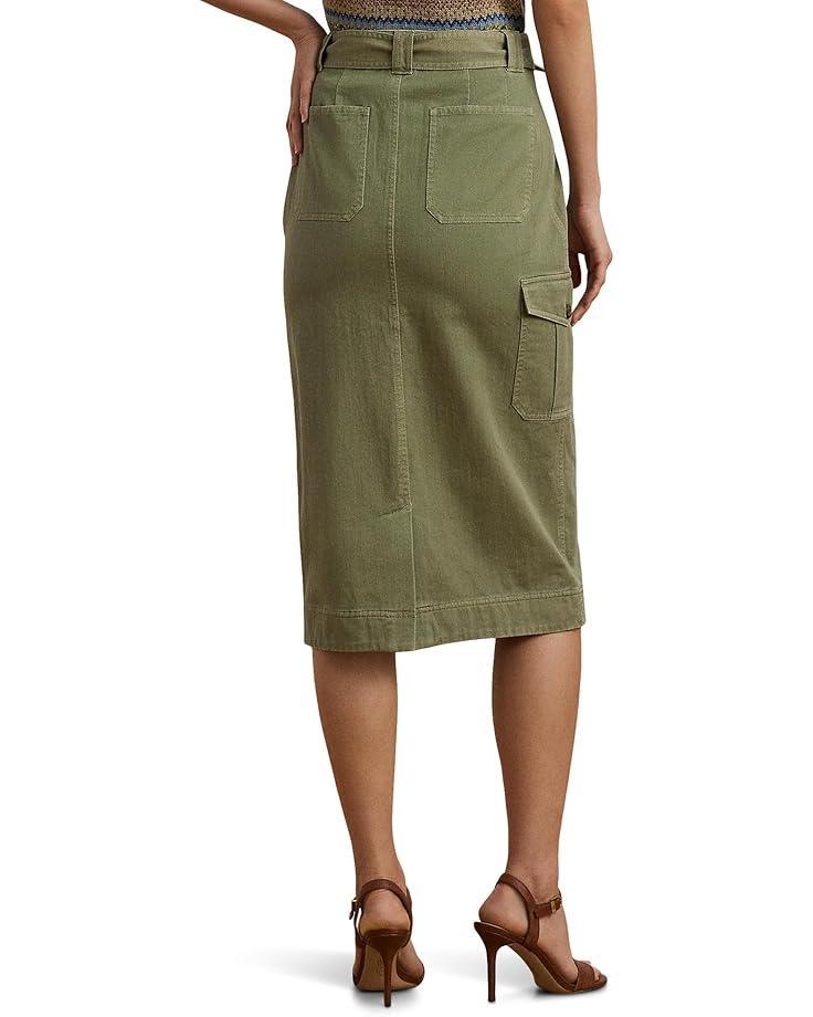 Isla - Pencil Skirt With Contrast Stitching Product Image