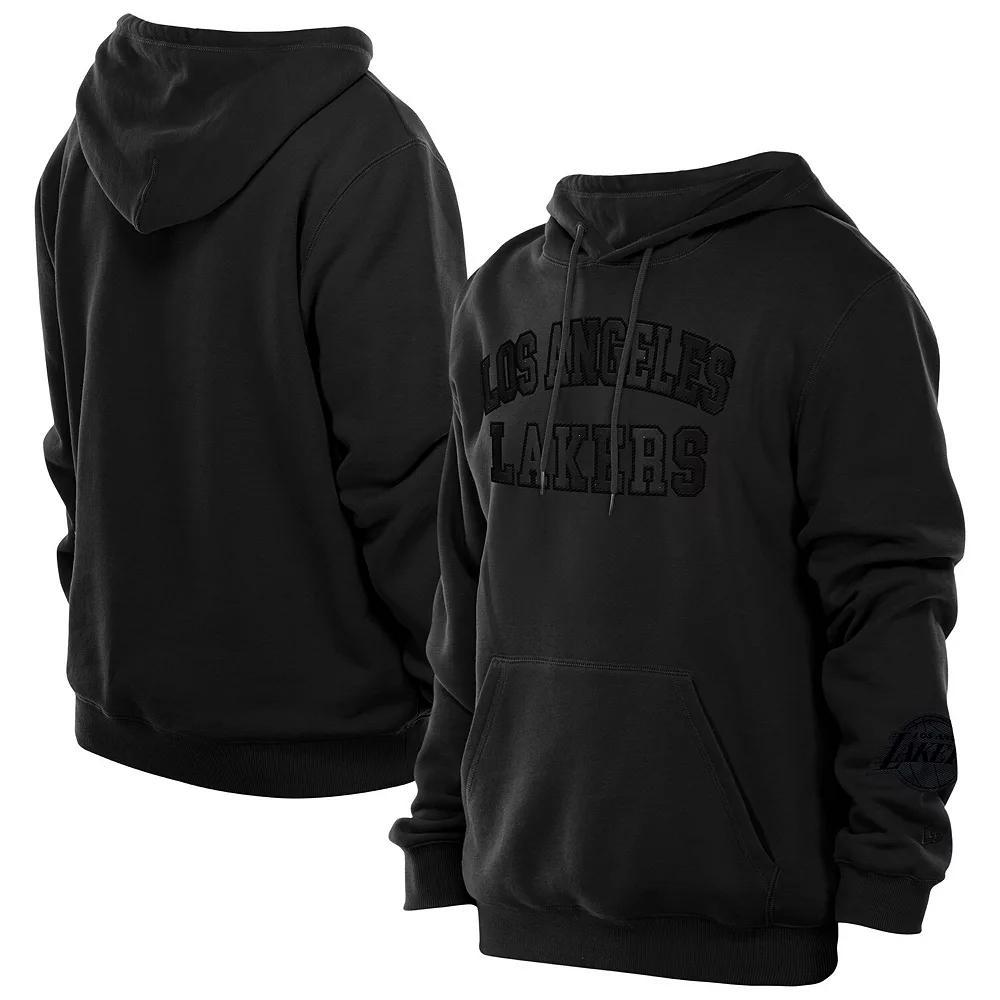 Men's New Era Black Boston Celtics Logo Select Premium Pullover Hoodie,  Product Image