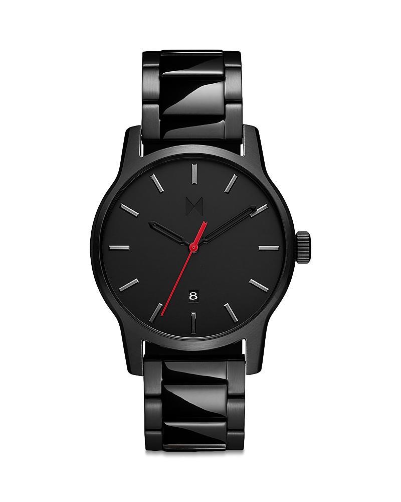 MVMT Mens Classic II Analog Black Leather Strap Watch Product Image