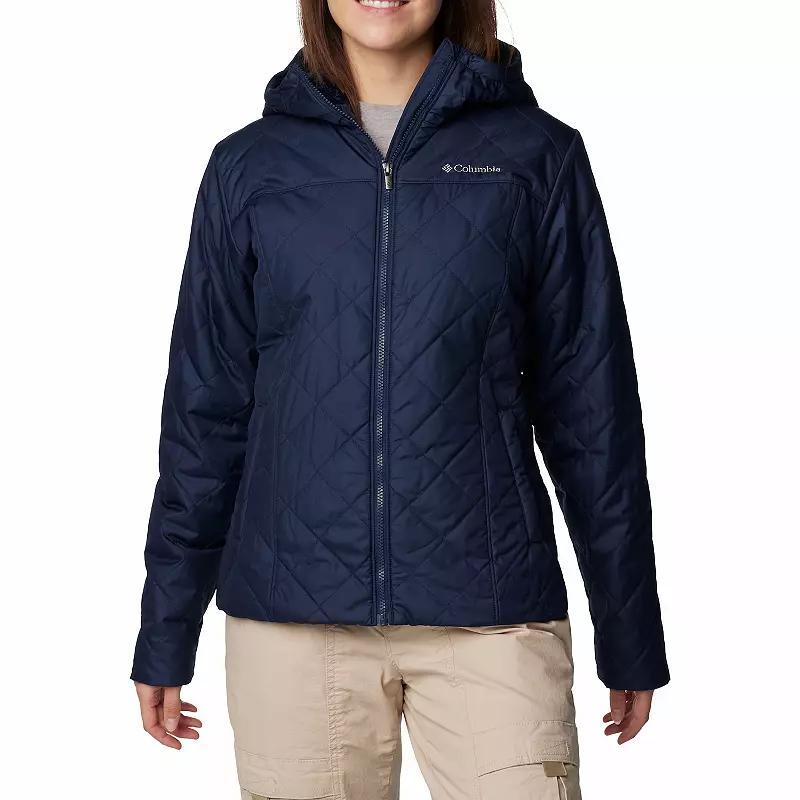 Women's Columbia Copper Crest II Hooded Jacket, Size: Large, Clematis Blue Product Image