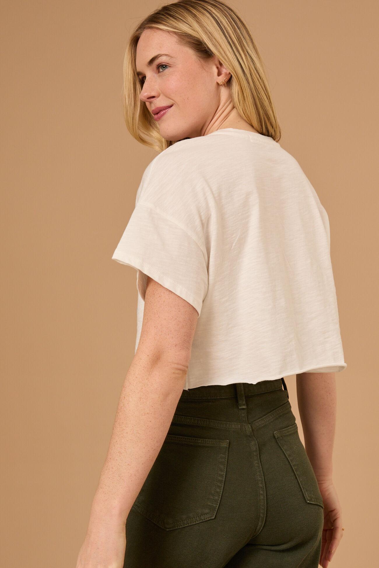 Surfs Up Cowgirl Cropped Tee Product Image