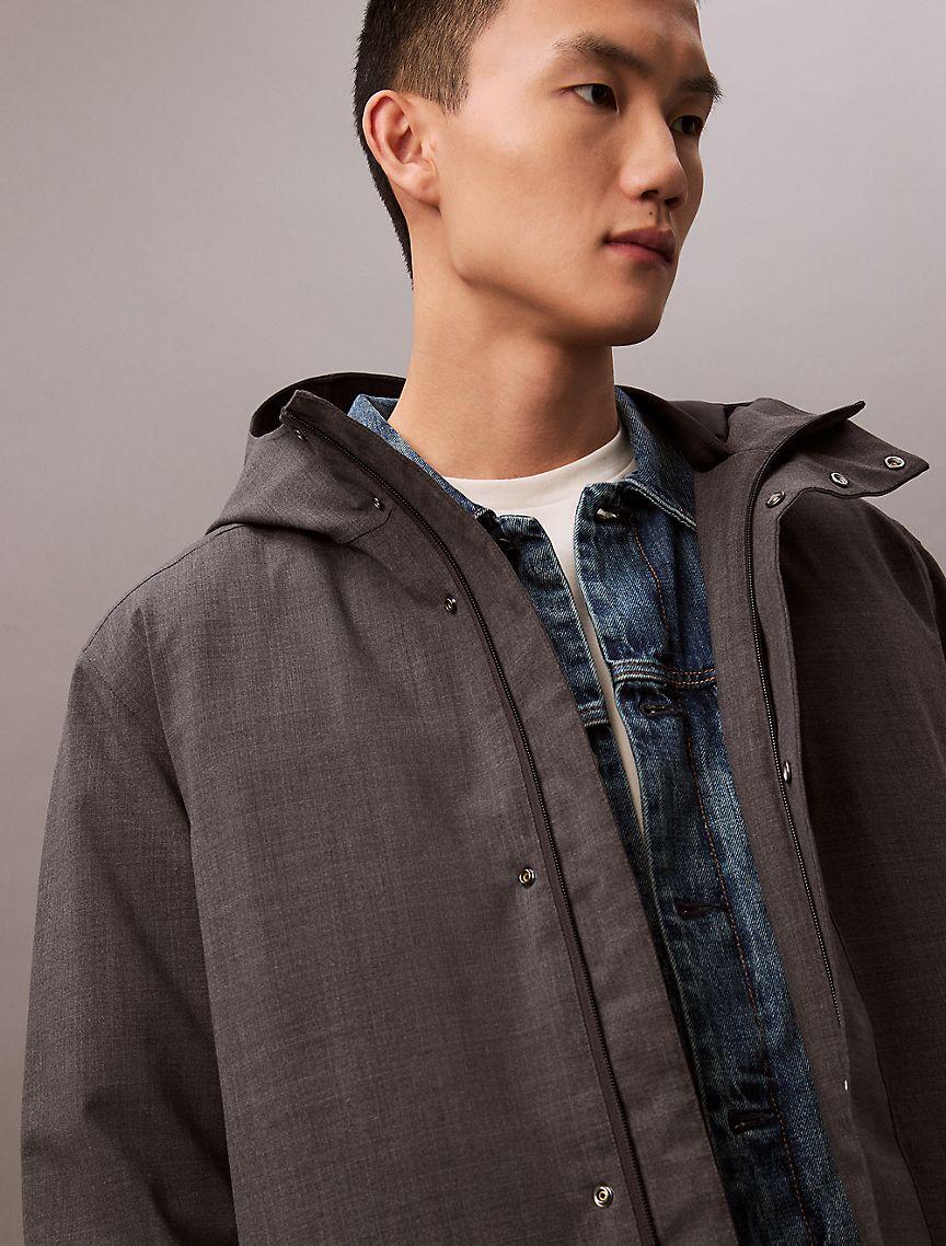 Tech Wool Blend Puffer Jacket Product Image