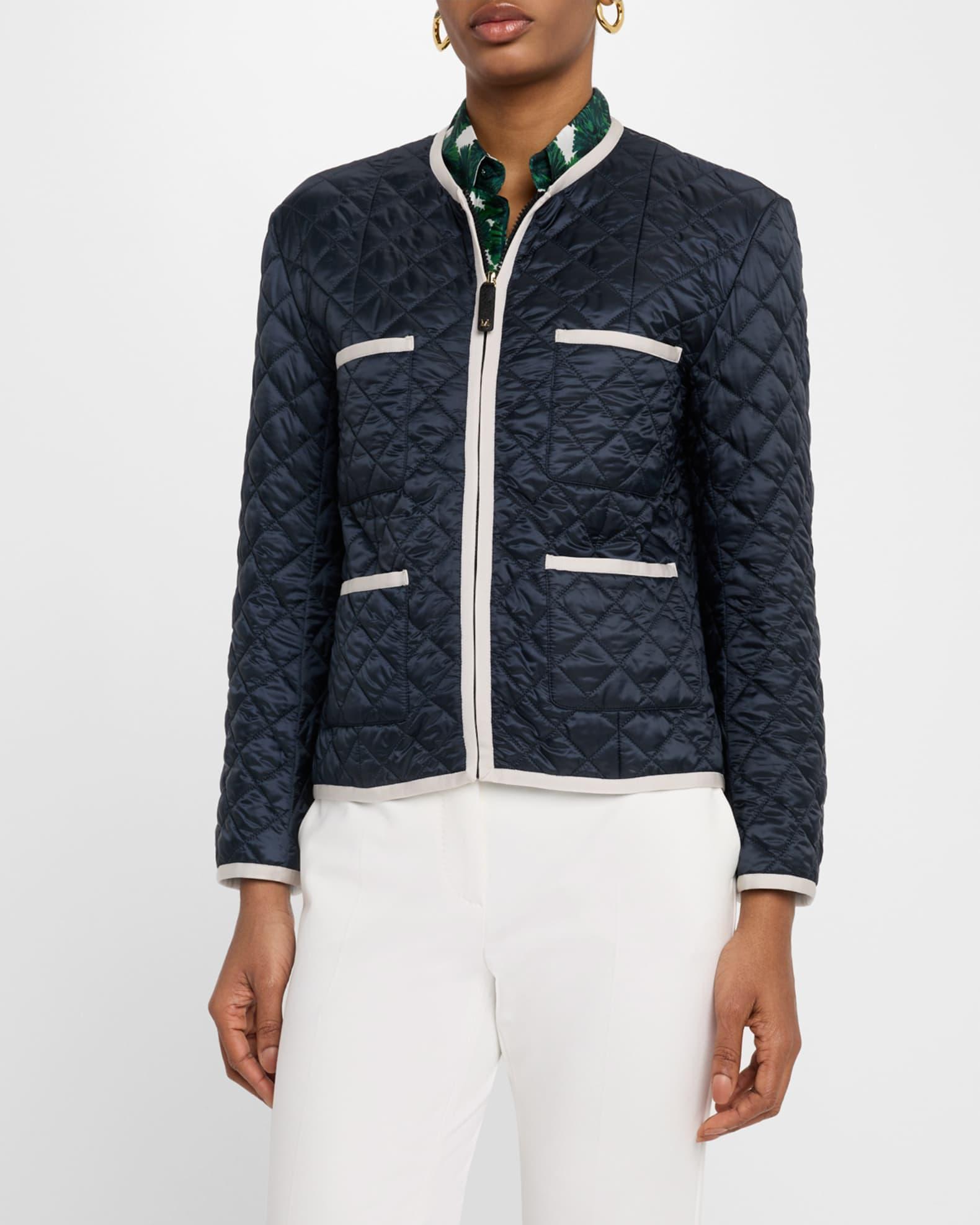 Celeste Quilted Zip Jacket Product Image