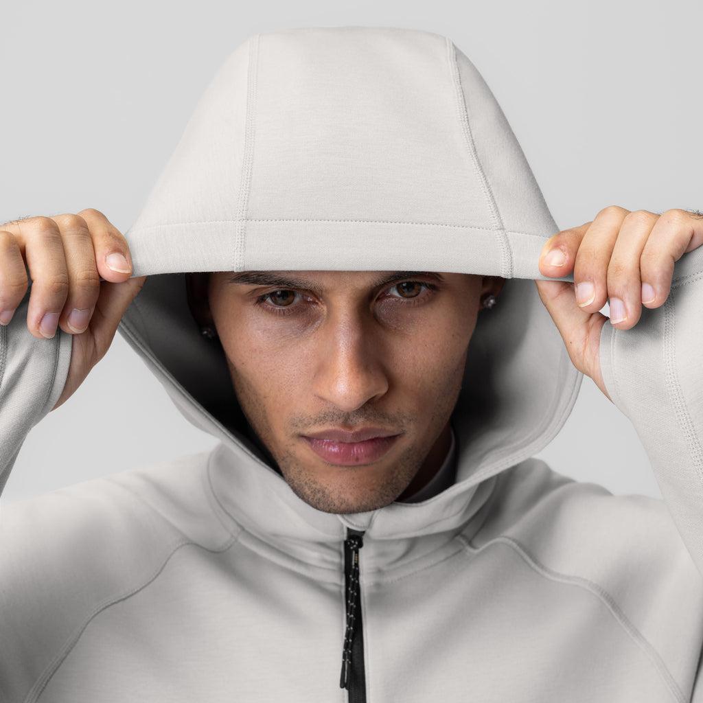1023. Dri-Core™ Zip Hoodie - Light Grey Product Image