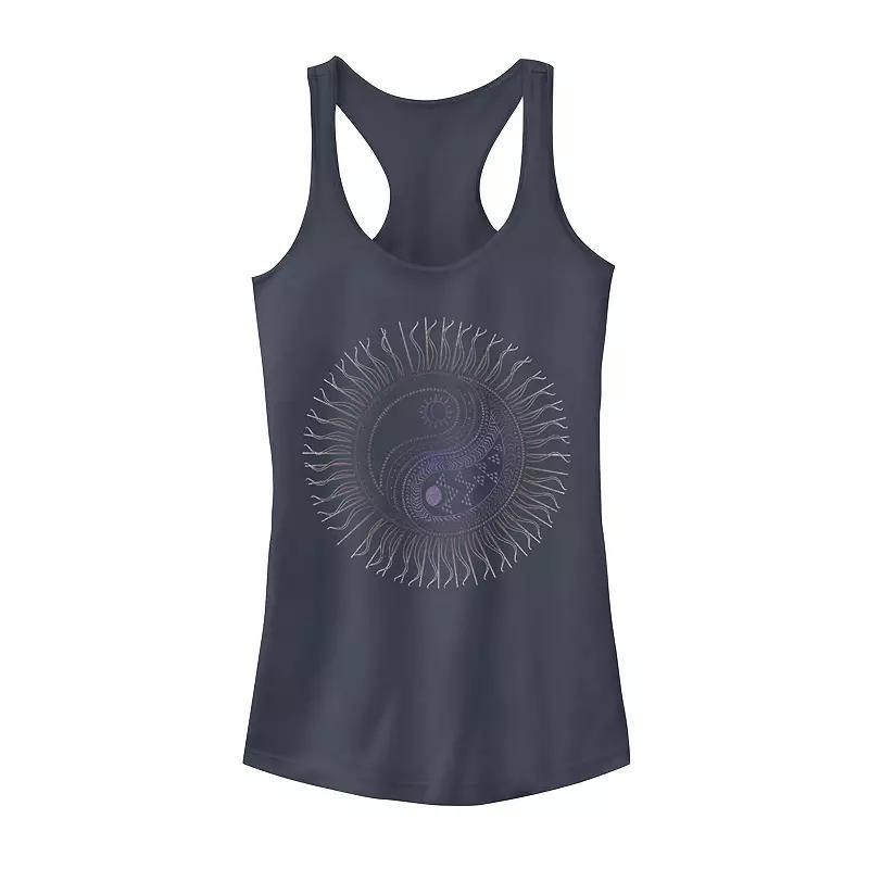Juniors' Moon Flower Zodiac Graphic Tank Top, Girl's,  Product Image