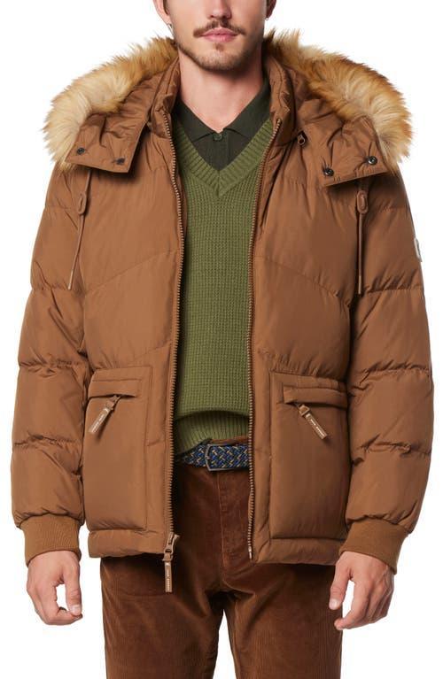 Andrew Marc Gramercy Hooded Faux Fur Coat Product Image