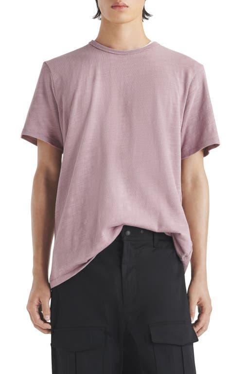 rag & bone Men's Classic Flame Slub Cotton T-Shirt in Forest Green at Nordstrom, Size Small Product Image