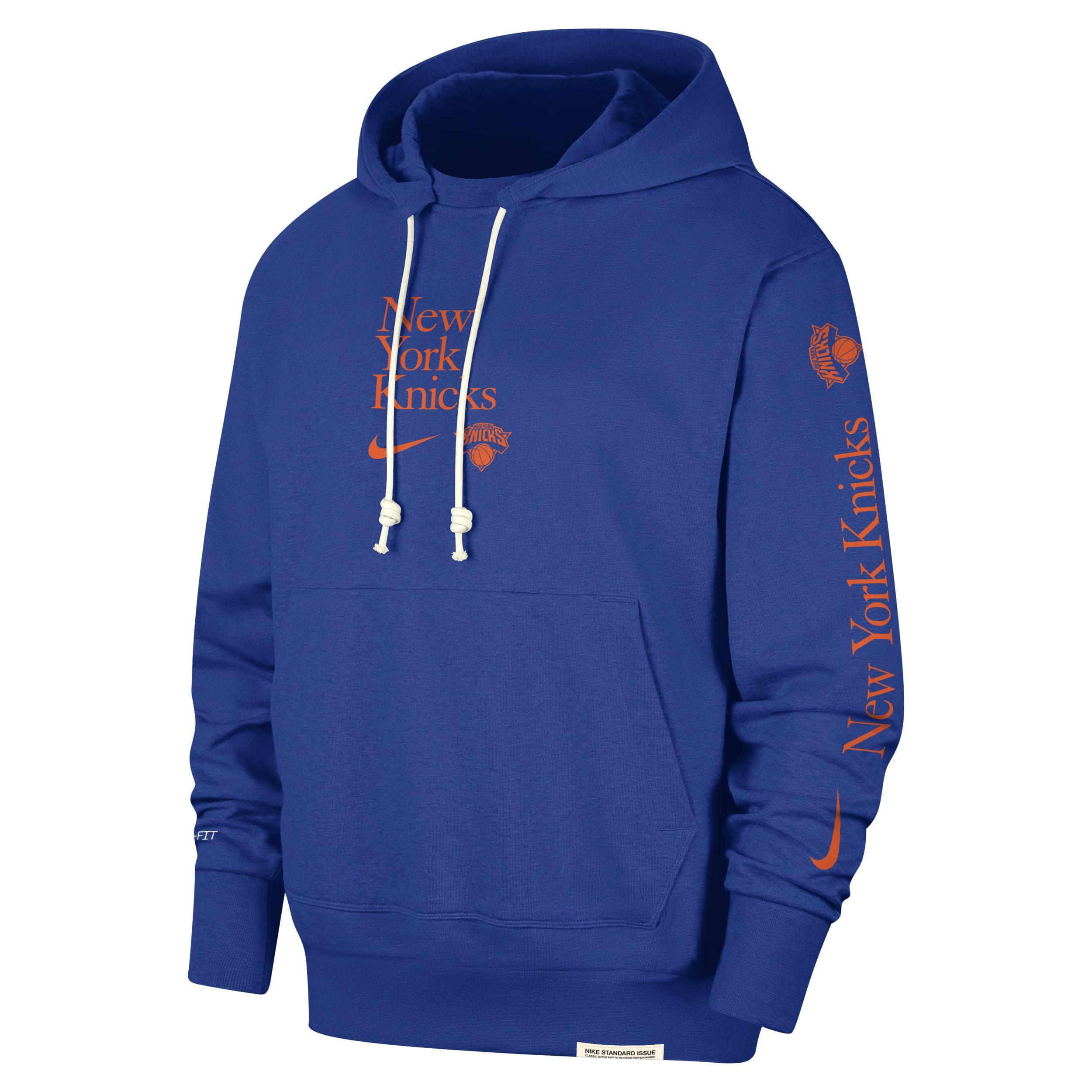 New York Knicks Standard Issue Courtside Men's Nike Dri-FIT NBA Hoodie Product Image