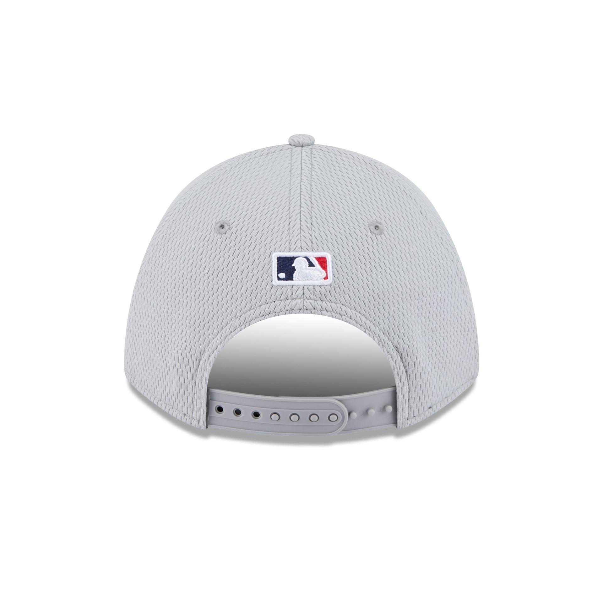 Philadelphia Phillies 2025 Clubhouse Gray 9FORTY M-Crown Snapback Hat Male Product Image