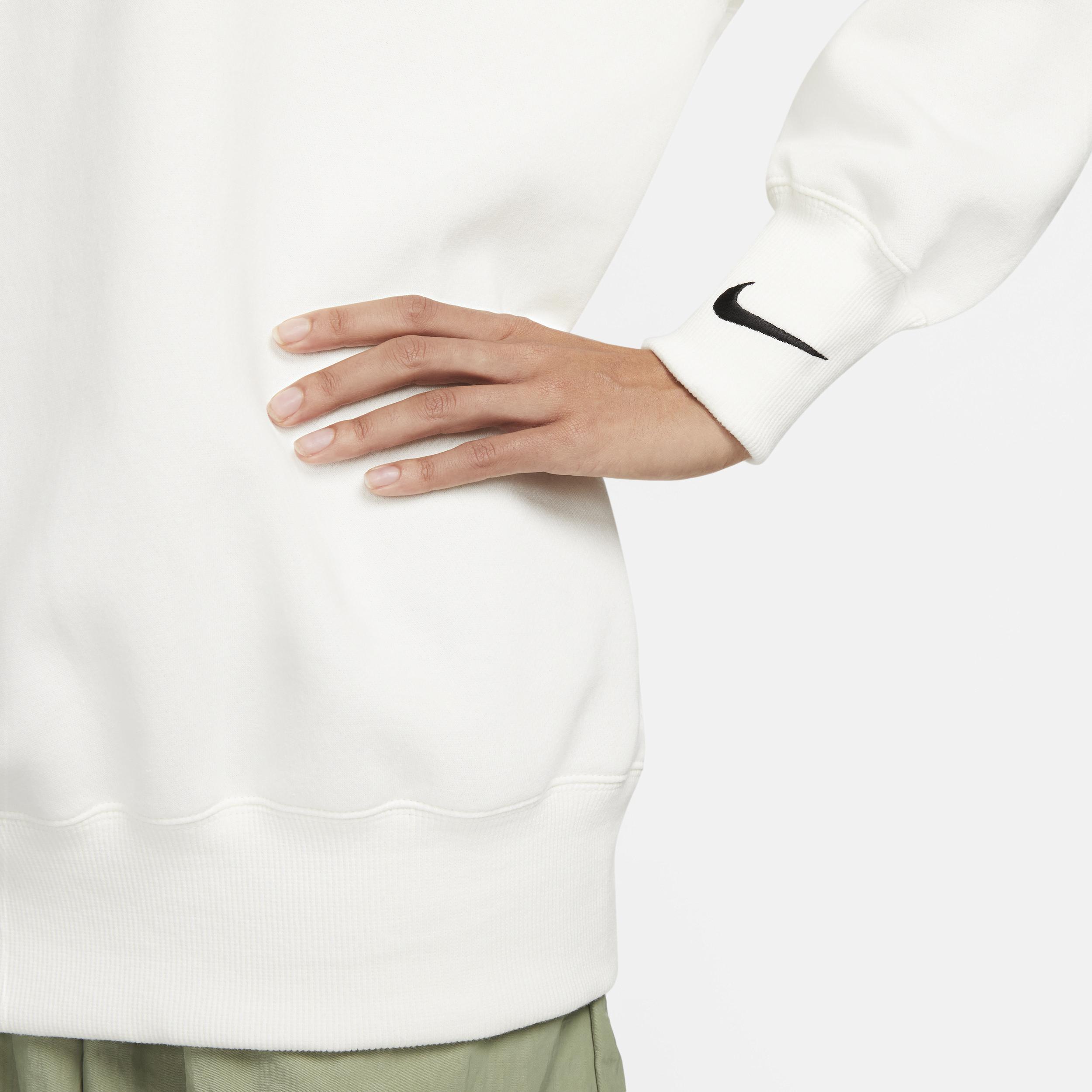 Womens Nike Sportswear Phoenix Fleece Oversized V-Neck Sweatshirt Product Image