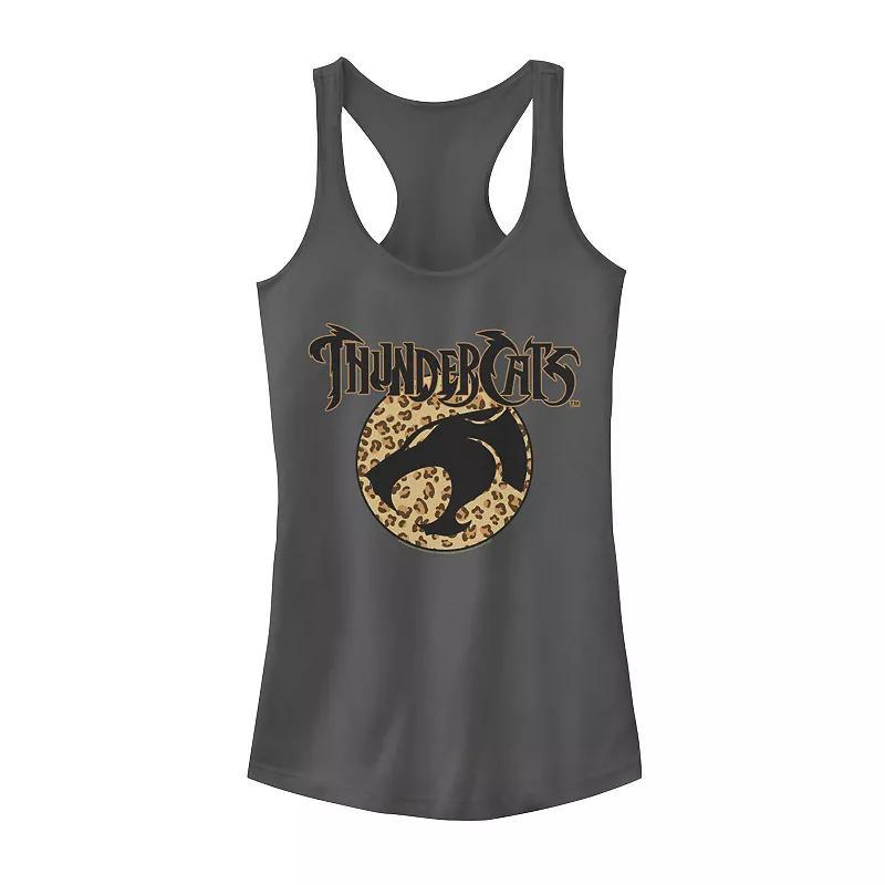 Juniors' ThunderCats Cheetah Print Logo Tank Top, Girl's,  Product Image