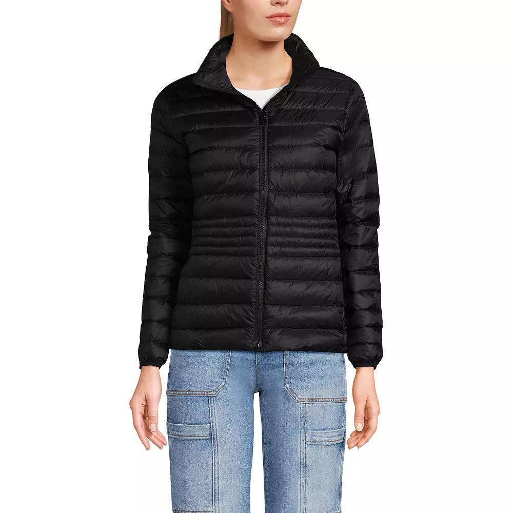 Women's Lands' End Wanderweight Midweight Down Jacket,  Product Image
