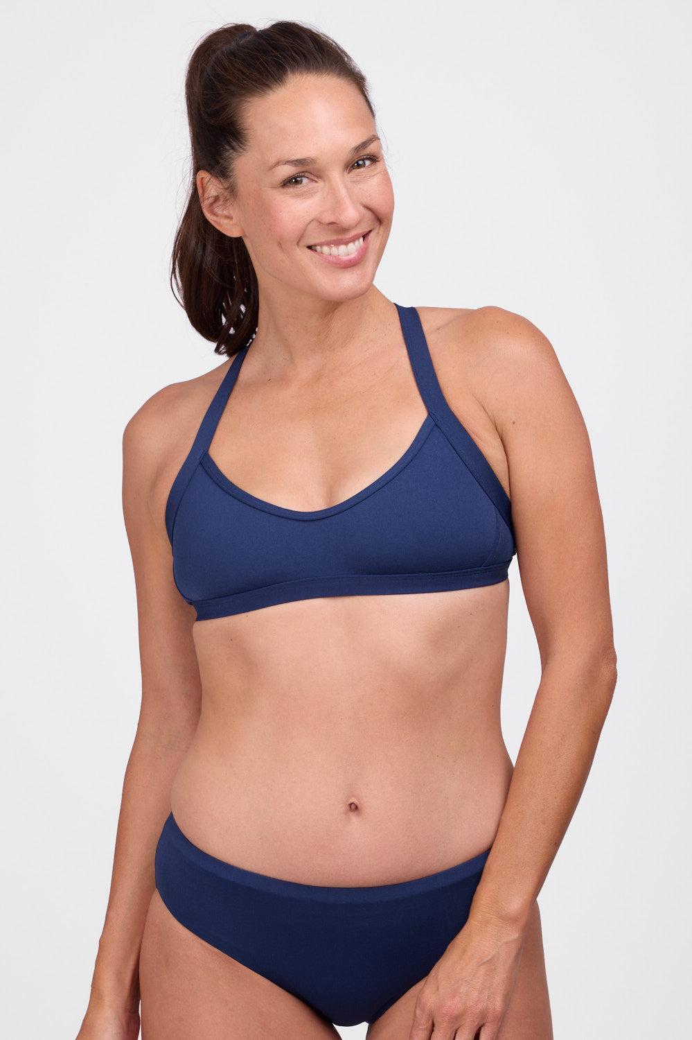 Kathleen Bikini Top - Hawaii Blue Female Product Image