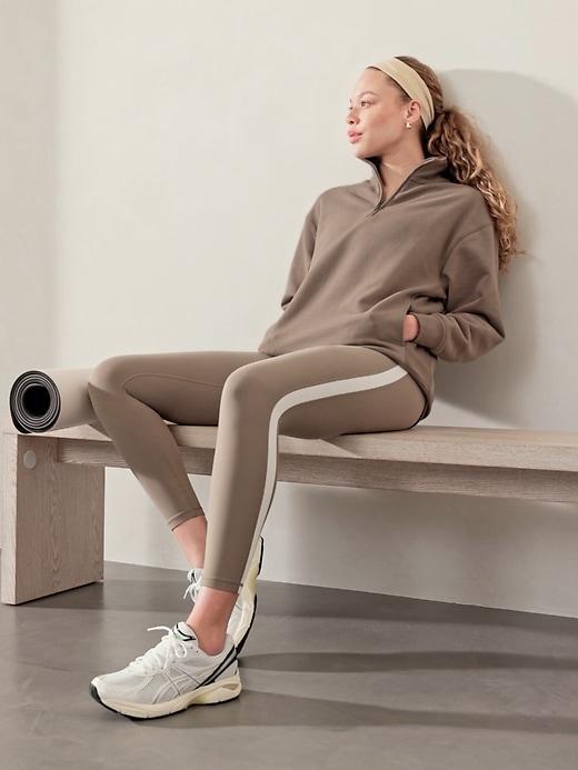 Power of She Forever Fleece 1/4 Zip Sweatshirt Product Image