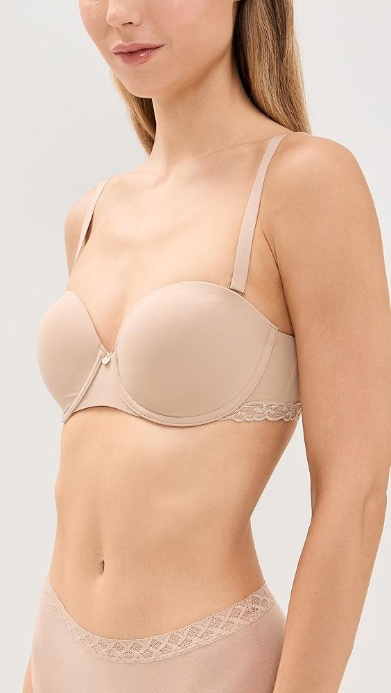 Natori Natori Pure Luxe Strapless Contour Underwire Bra | Shopbop Product Image