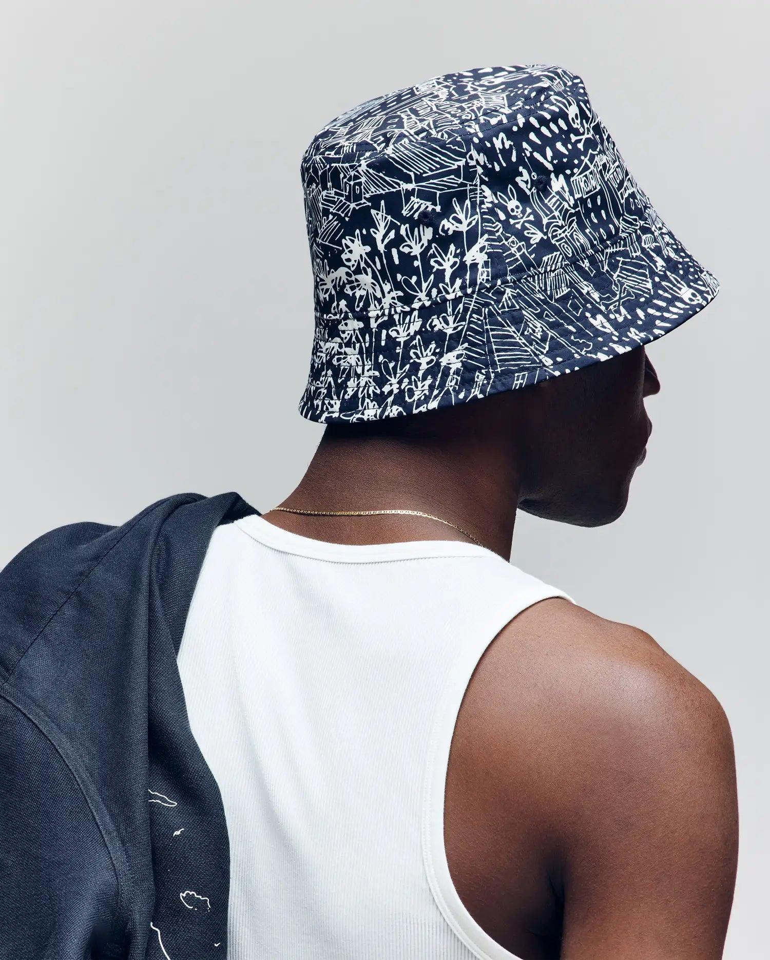 MENS NAXOS REVERSIBLE BUCKET HAT - MO1500006 Male Product Image