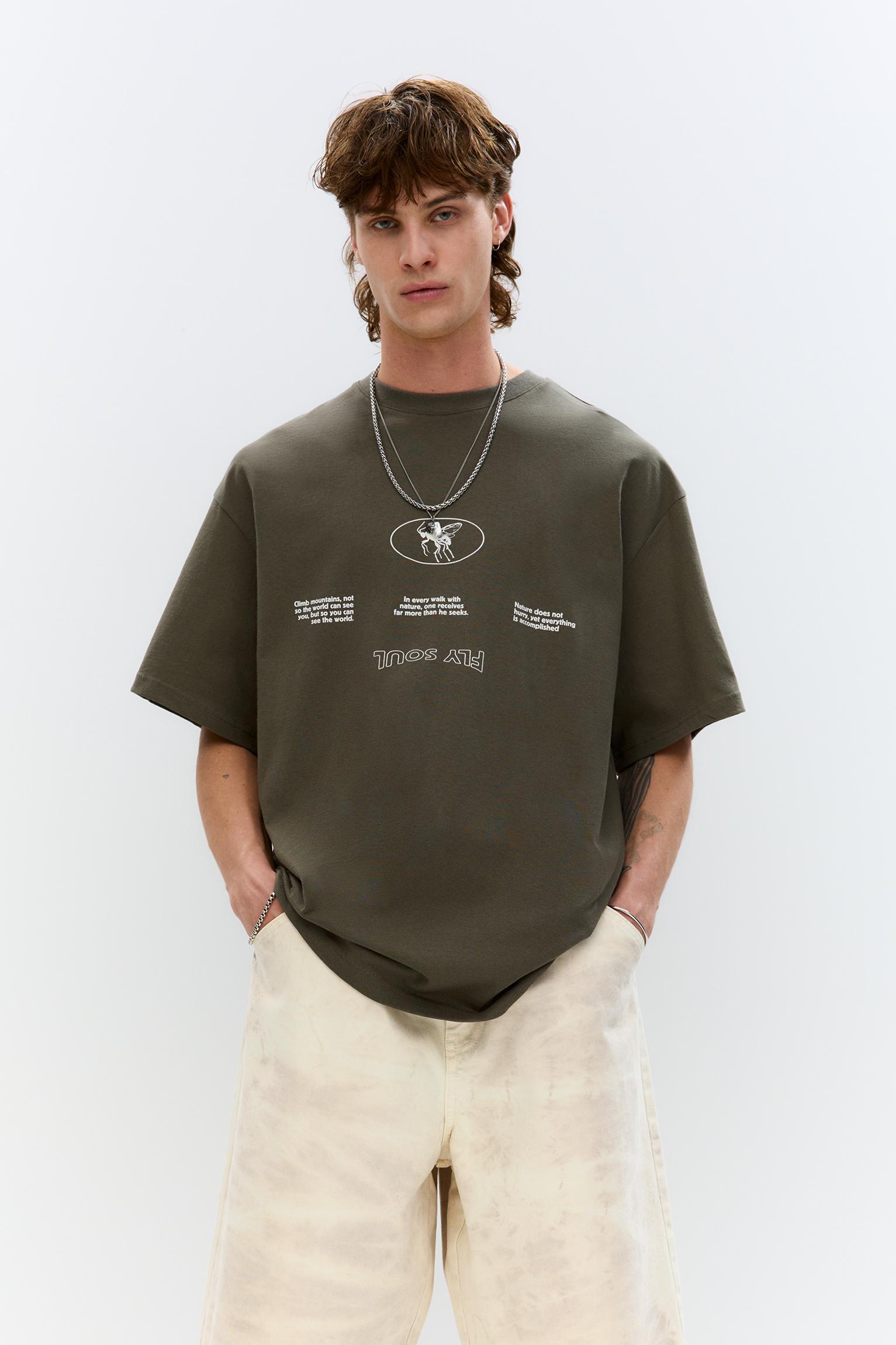 Short sleeve printed T-shirt Product Image