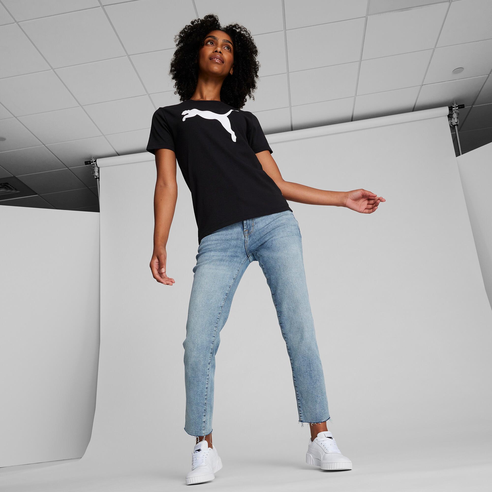 Essentials Big Cat Logo Women's Tee Product Image
