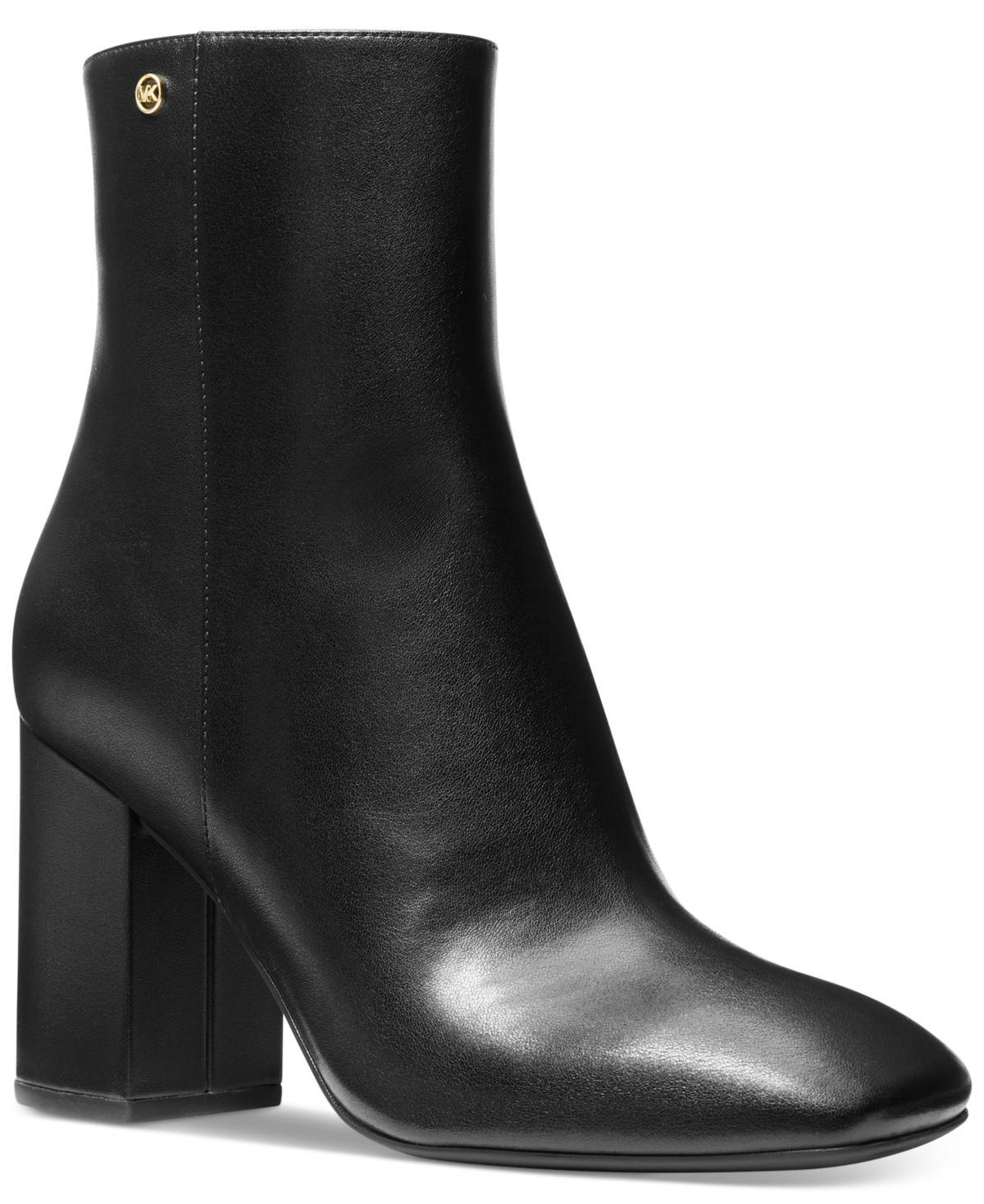 Michael Michael Kors Womens Hazel Block Heel Booties Product Image