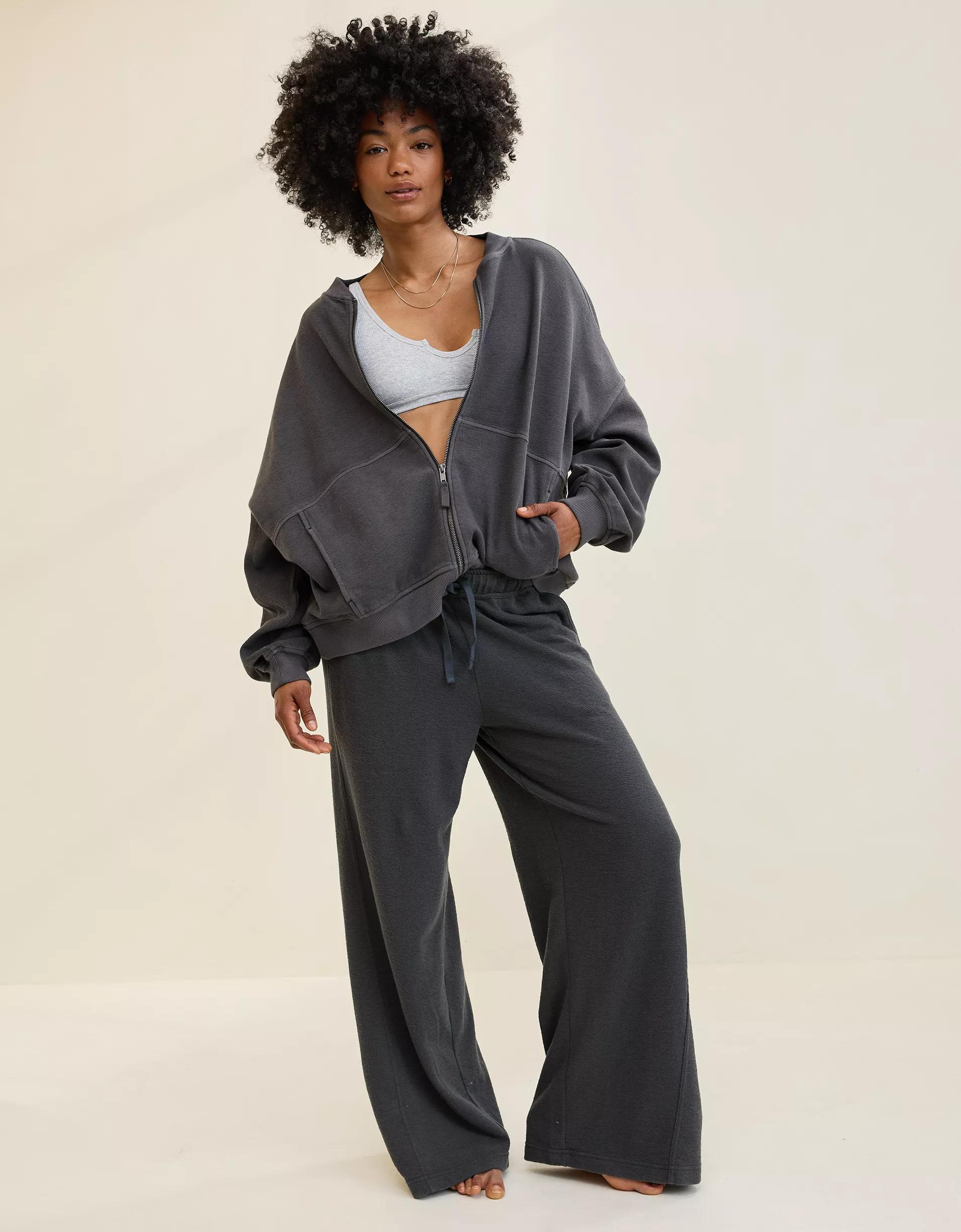 Aerie Full Zip Sweatshirt Women's Product Image