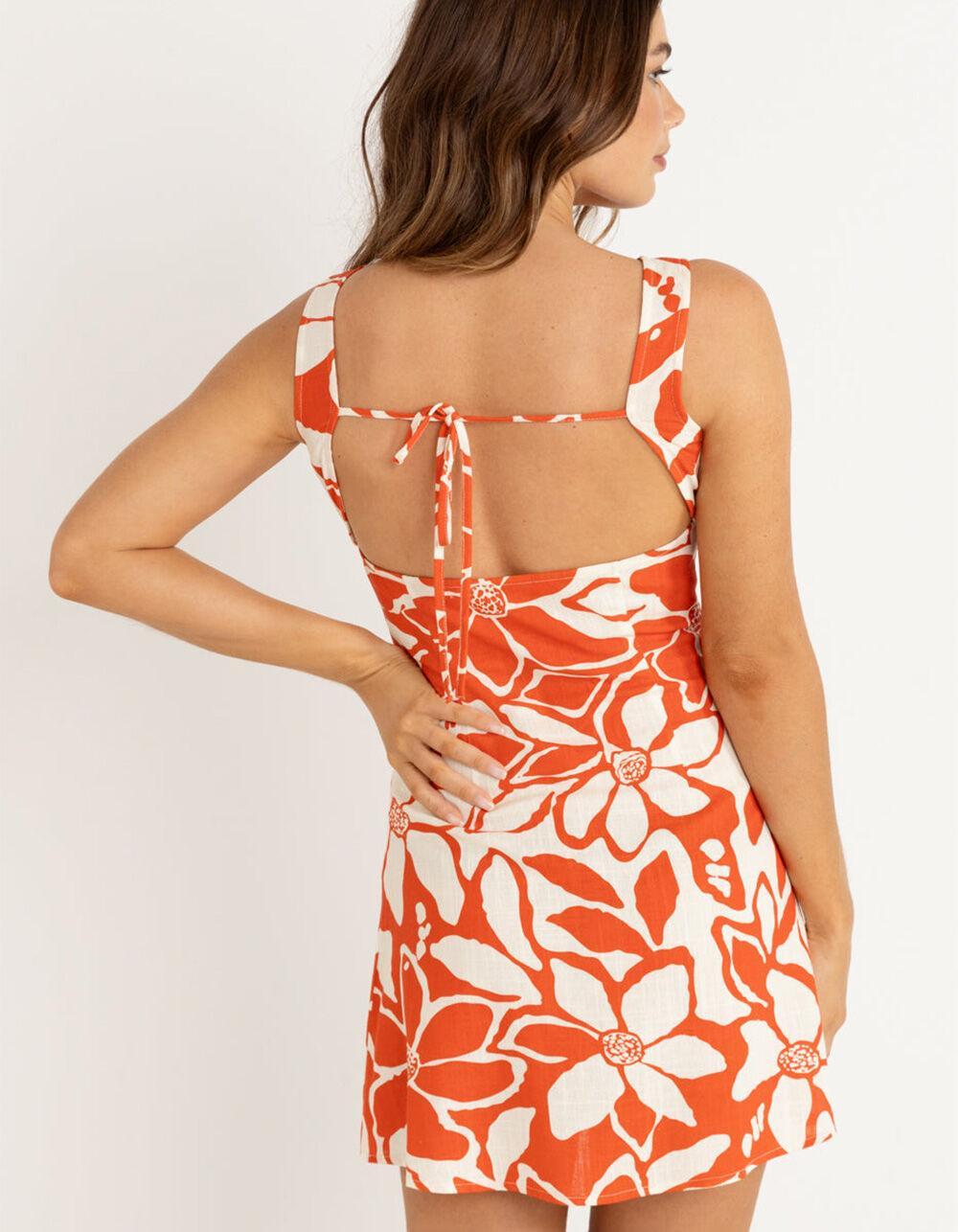 RHYTHM Poppy Tie Back Womens Mini Dress Product Image