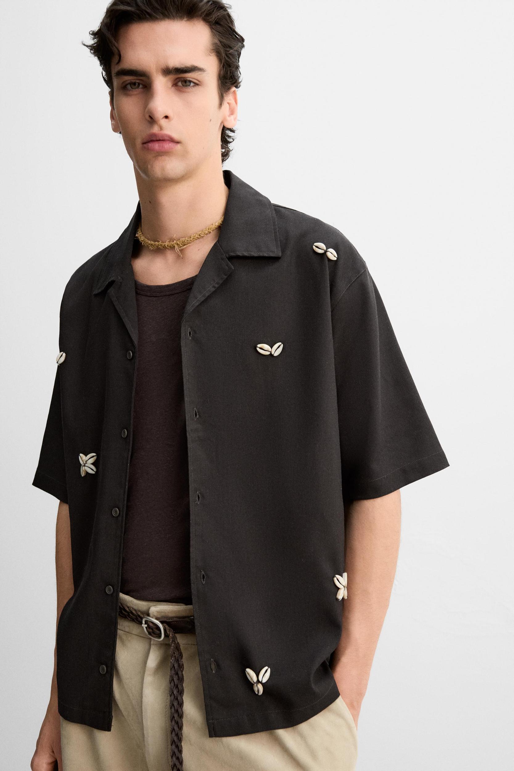 RELAXED FIT SHELL SHIRT Product Image