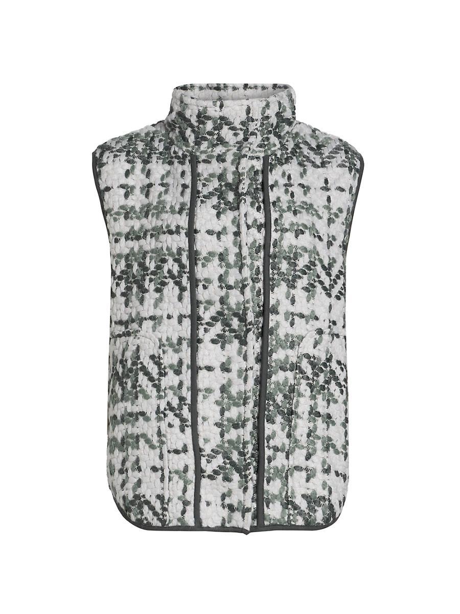 Womens Aspen Plaid Vest Product Image