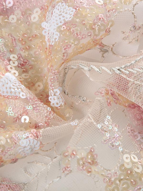 Reflective Sequin Mesh Cami Top Product Image