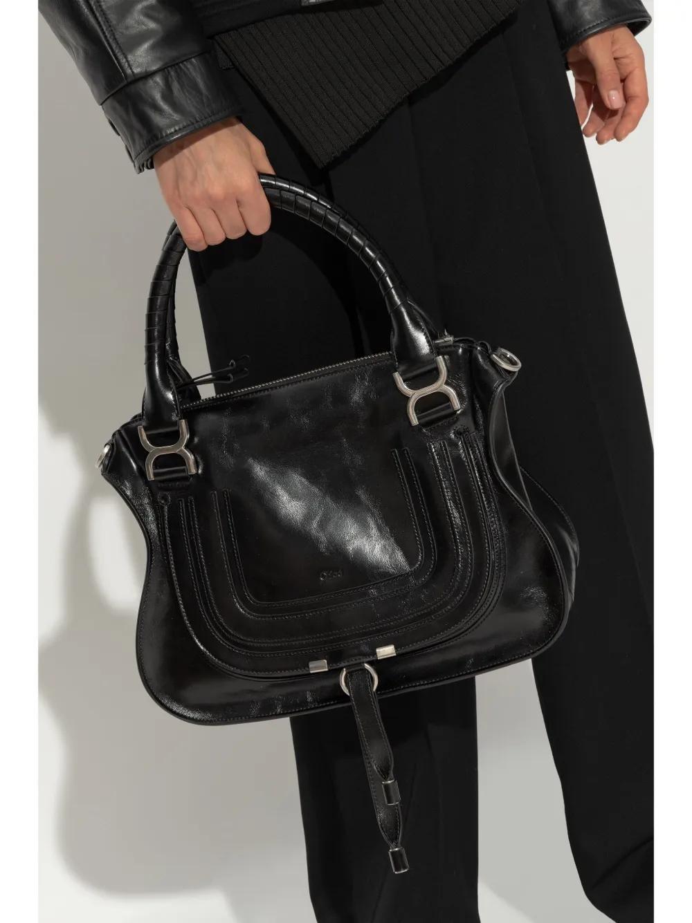 CHLOÉ Front Flap Handbag In Black Product Image