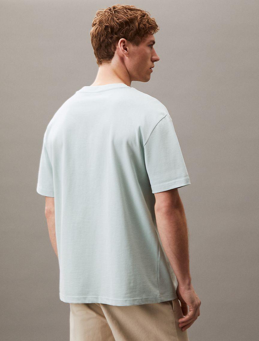 Washed Print Logo Relaxed T-Shirt Product Image