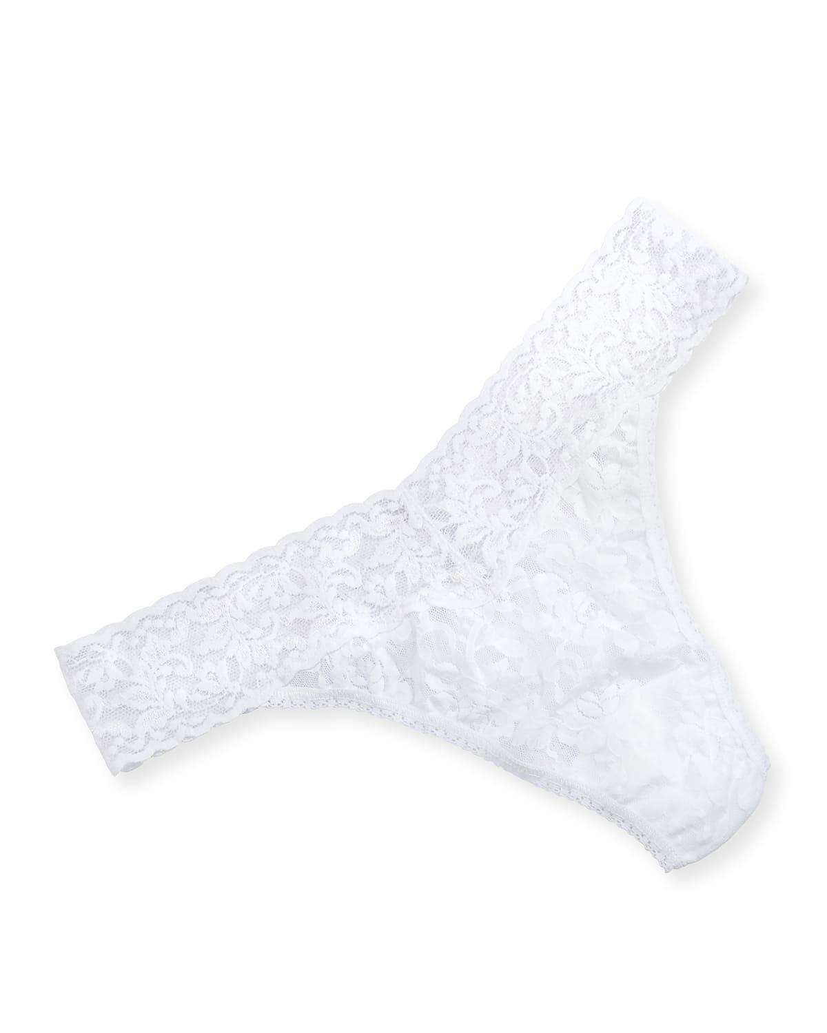 Signature Lace Original Rise Thong Product Image