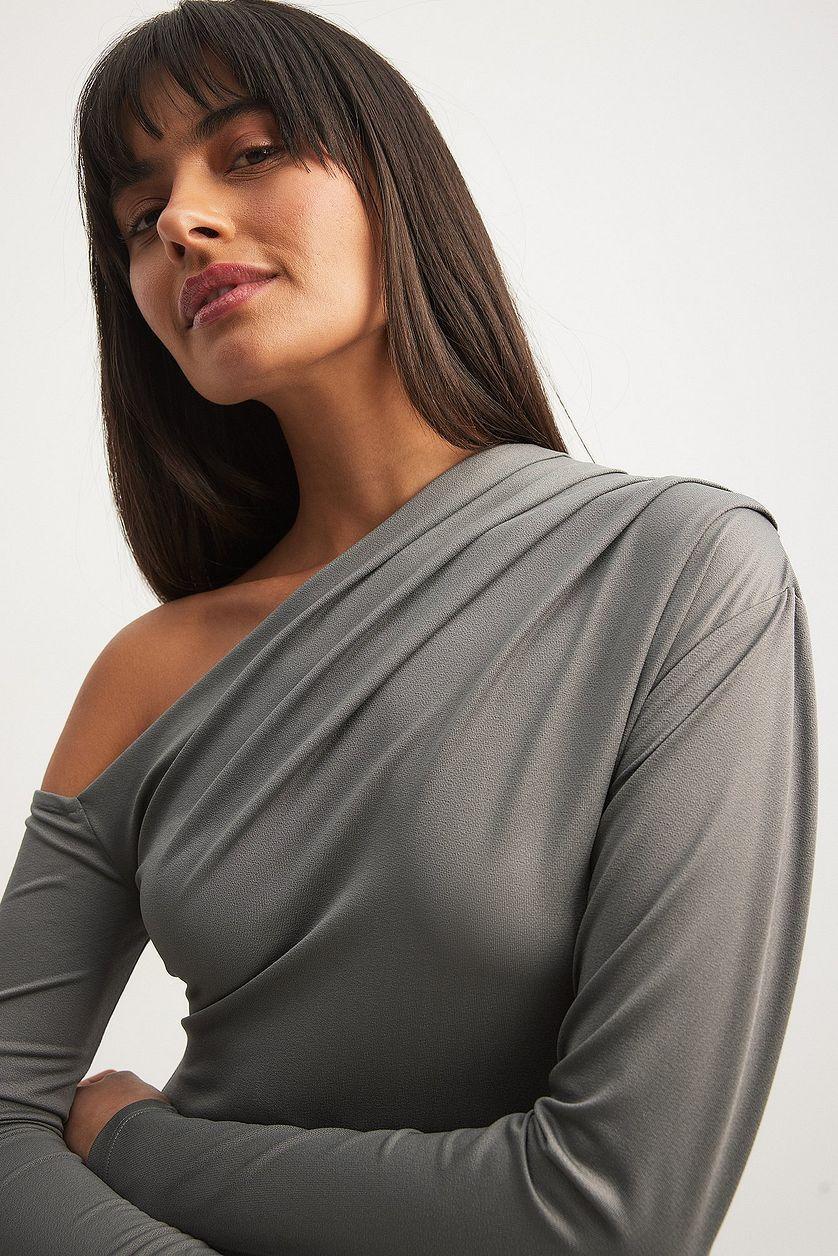 One Shoulder Maxi Dress Product Image