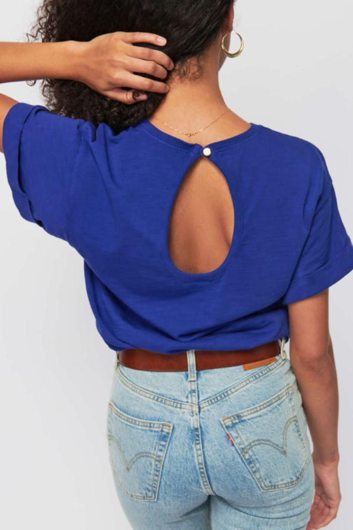 Jade Top - Cobalt Product Image