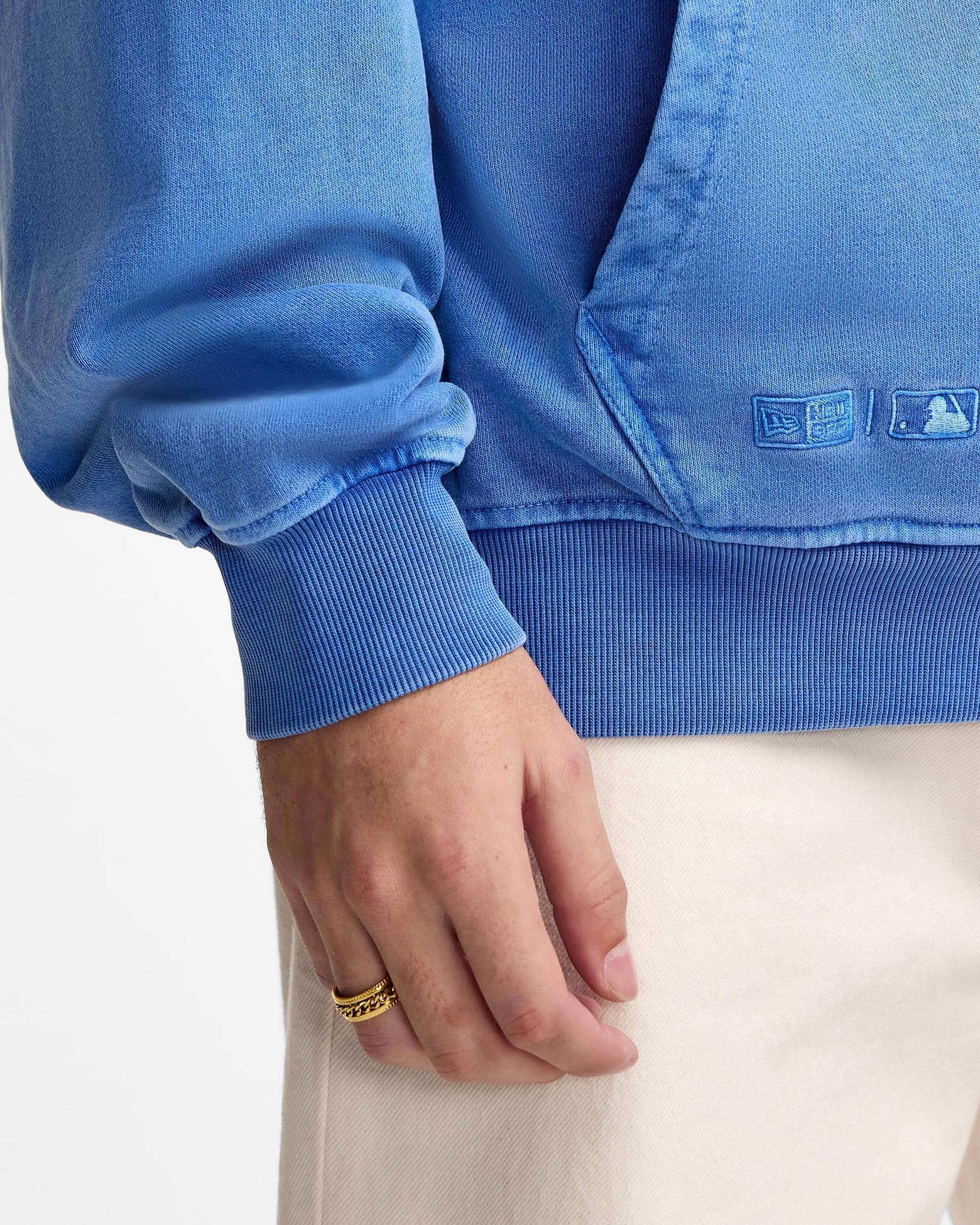 Boston Red Sox Pigment Logo Dress Blues Hoodie Male Product Image