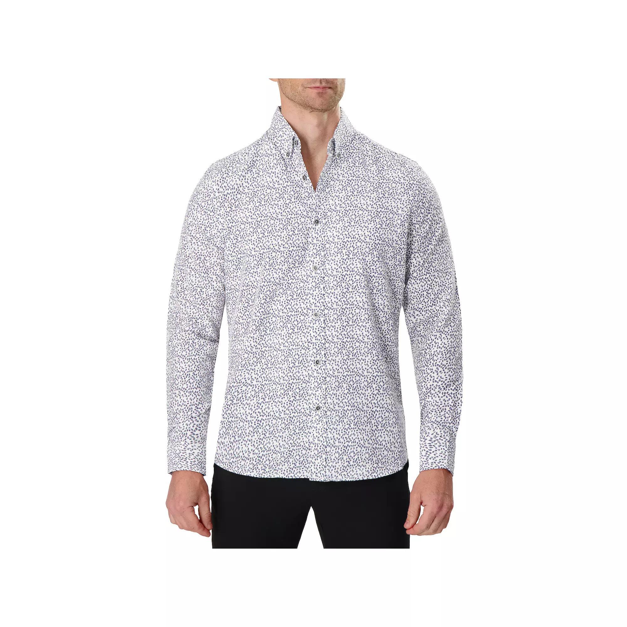 Men's Report Collection 4-Way Performance Button-Down Shirt,  Product Image