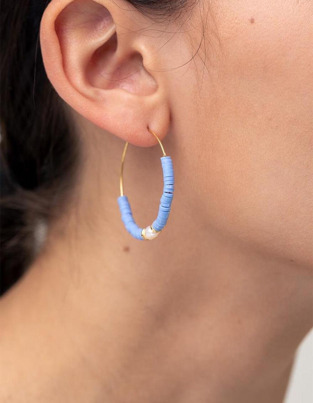 SALTY CALI Windansea Hoop Earrings Product Image