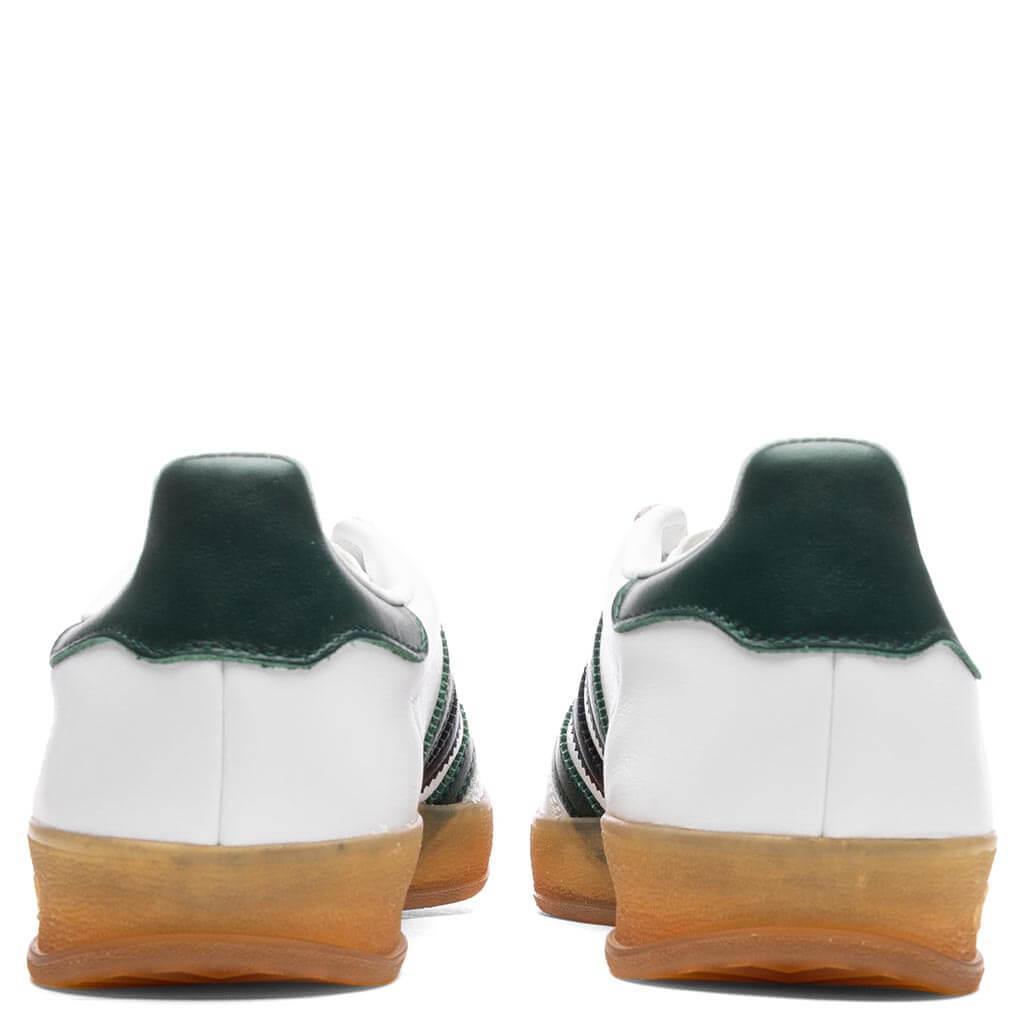 Women's Gazelle Indoor - White/Collegiate Green/Core Black Female Product Image